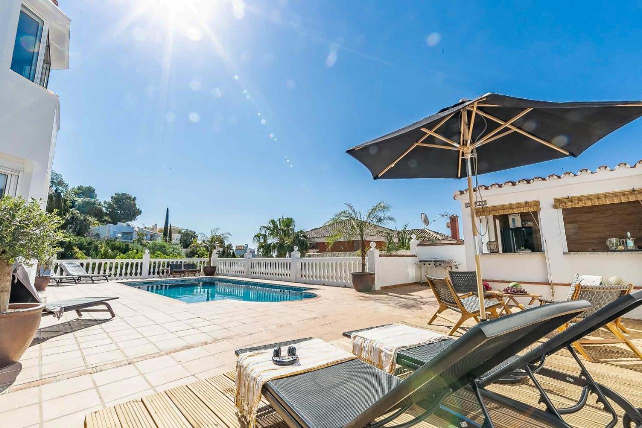 64-Luxury Villa With Jacuzzi & Pool In Mijas! Exterior photo